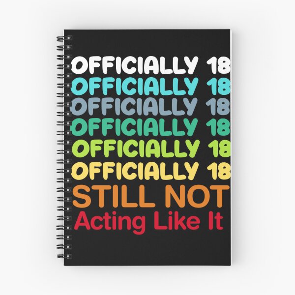 Item preview, Funny 18th Birthday Shirt Officially 18 Tee – Teen Humor Gift Outfit designed and sold by Abibless1998.