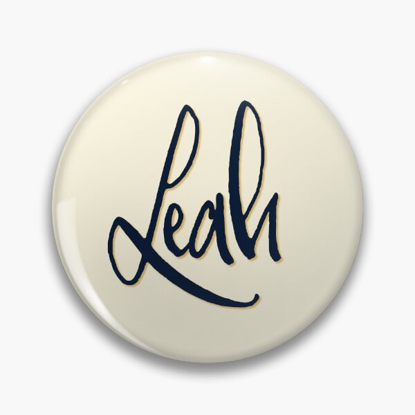 Item preview, LEAH personalized type design designed and sold by CharlottePlaceArt.