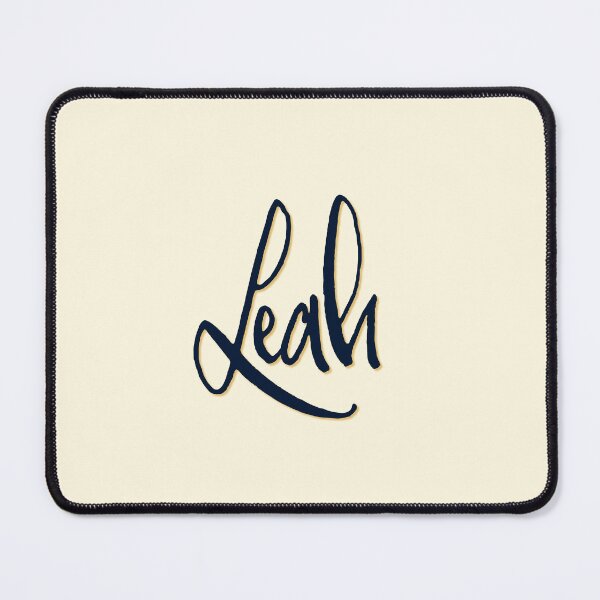Item preview, LEAH personalized type design designed and sold by CharlottePlaceArt.