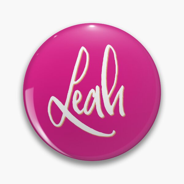 Item preview, LEAH personalized type design designed and sold by CharlottePlaceArt.