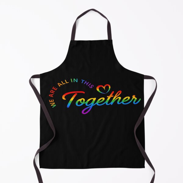 Item preview, We Are All In This Together Rainbow Shirt | Pride Unity Tee designed and sold by DesignerThreads.