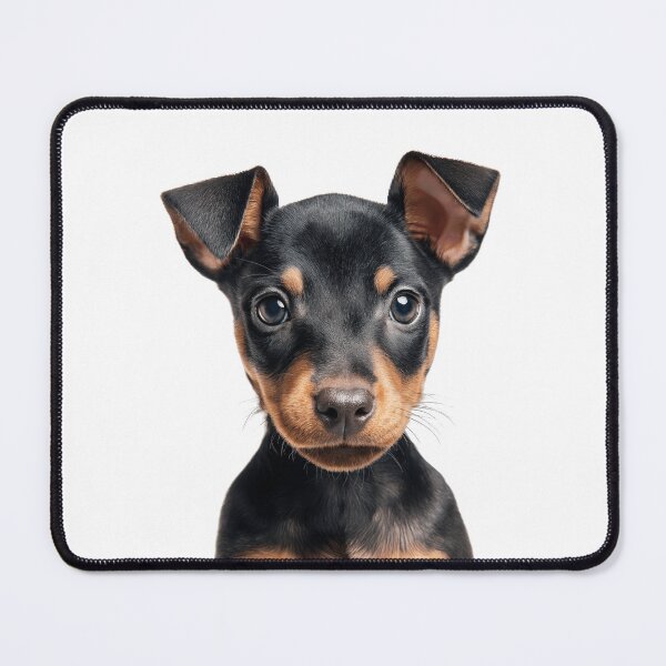 Item preview, Adorable Miniature Pinscher Pup for Cute Min Pin puppy lovers designed and sold by LazyOwlStore.