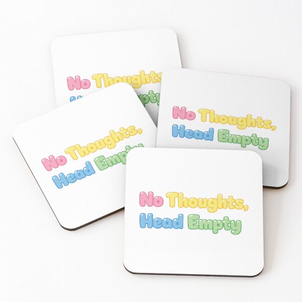 Item preview, No Thoughts Head Empty Funny Meme designed and sold by Lansangsan.
