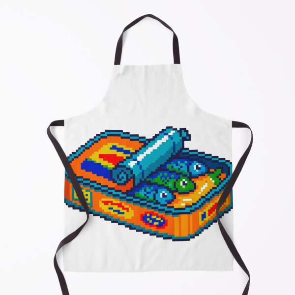 Artikelvorschau, Pixel-Art-Sardinendose entworfen und verkauft von BiagioPOD.