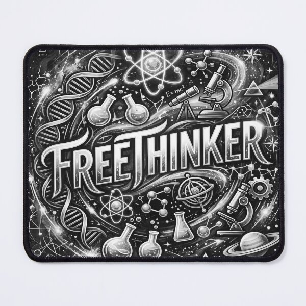 Item preview, FREETHINKER B/W designed and sold by 500 TON.