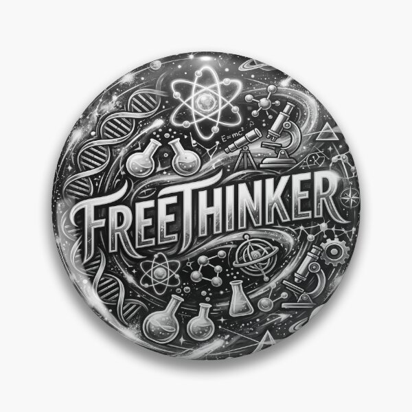 Item preview, FREETHINKER B/W designed and sold by 500 TON.