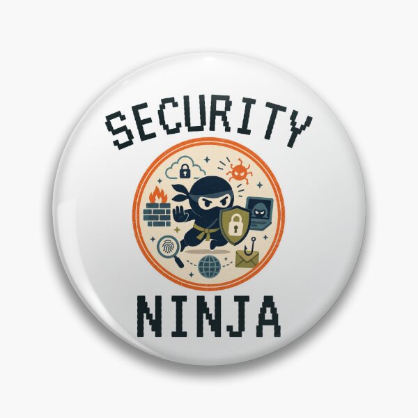 Item preview, Security Ninja for cybersecurity enthusiasts  designed and sold by AllTheT.