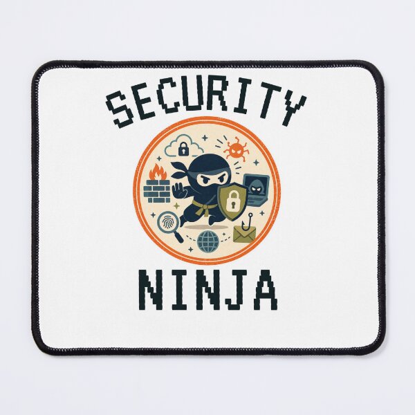 Item preview, Security Ninja for cybersecurity enthusiasts  designed and sold by AllTheT.