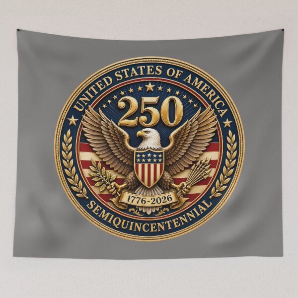 Item preview, Patriotic America 250th Anniversary Crest 1776 to 2026 Semiquincentennial Eagle Seal designed and sold by Cozy-Old-Pub.