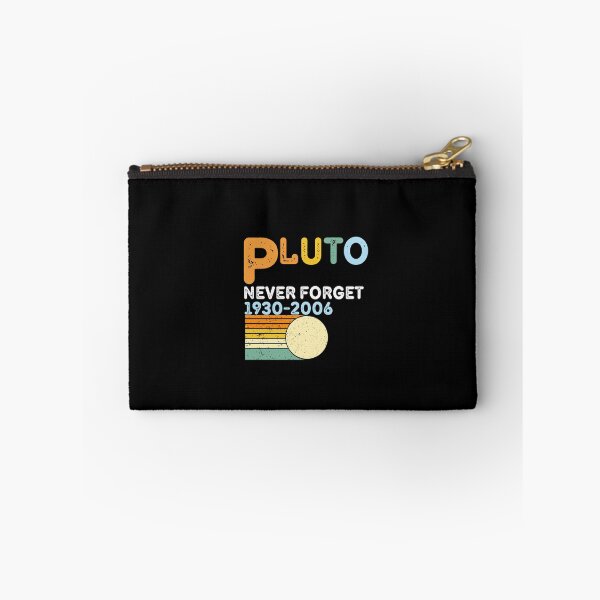 Item preview, Pluto Never Forget 1930 2006 Retro Space Science Design designed and sold by tarzbol.