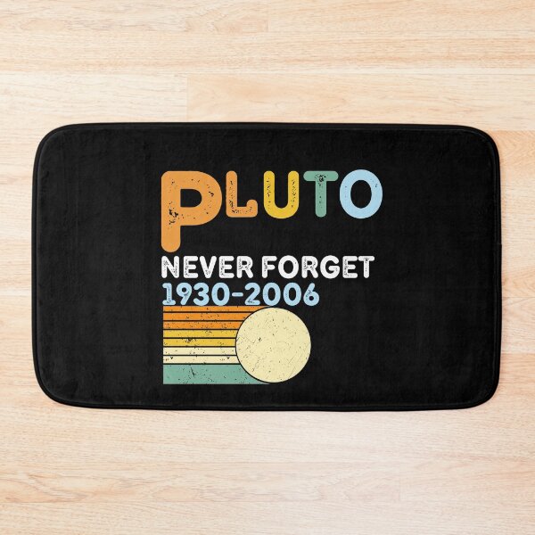 Item preview, Pluto Never Forget 1930 2006 Retro Space Science Design designed and sold by tarzbol.