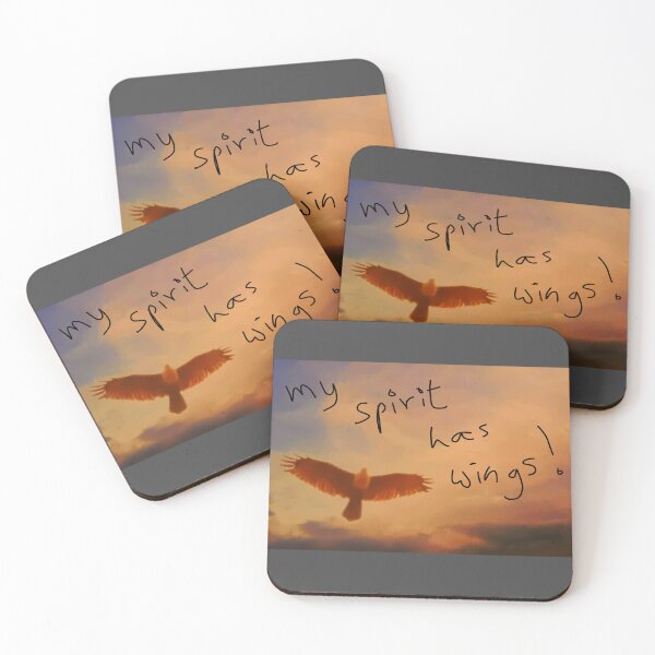Item preview, My spirit has wings designed and sold by Limitless canvas .