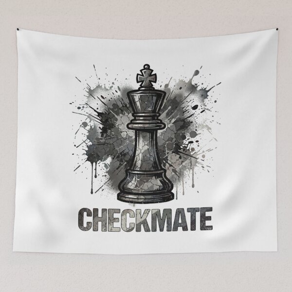 Item preview, Grunge Chess King designed and sold by DandoLaTalla.