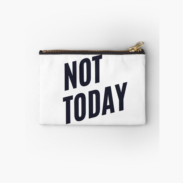 Item preview, not today bold minimalist quote design designed and sold by RiriPixera.