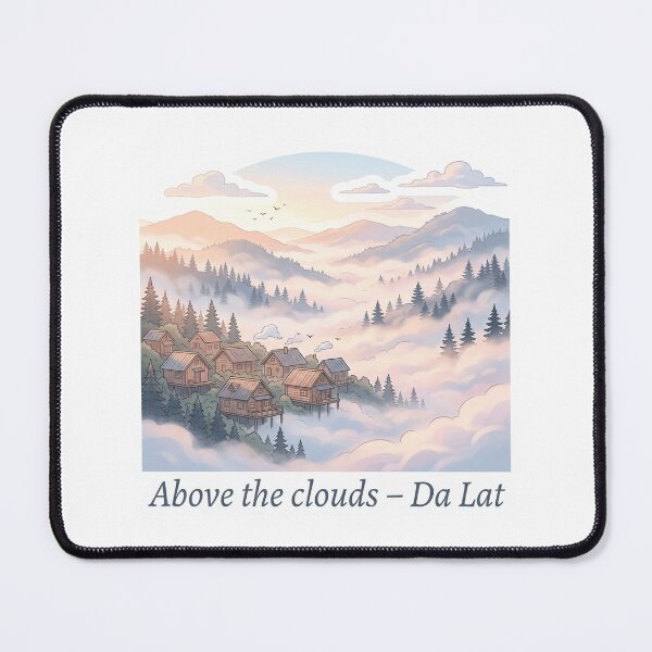 Item preview, Da Lat Mountain Village Sticker designed and sold by designerr23 ⭐⭐⭐⭐⭐.