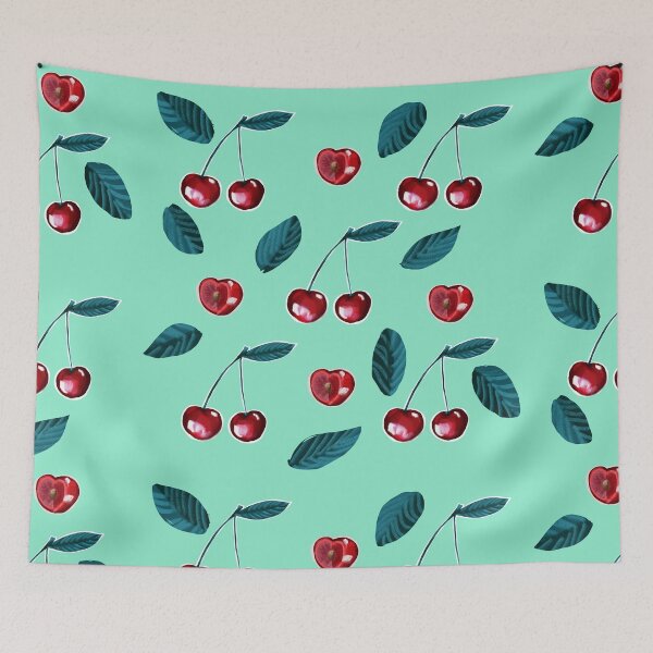 Item preview, cherry patern designed and sold by lunar-morte0.
