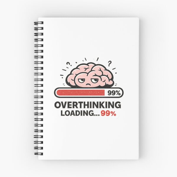 Item preview, Overthinking Loading 99 Percent designed and sold by Anantha's Studio.