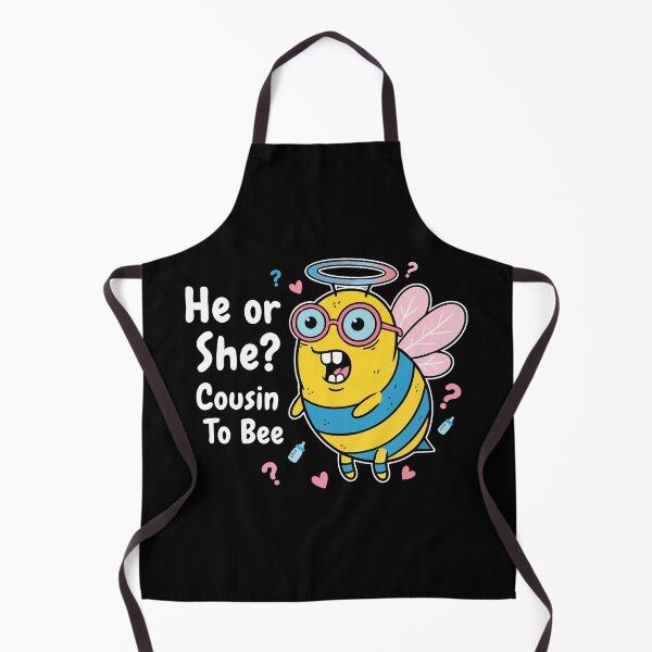 Item preview, Gender Reveal Baby Shower He Or She Cousin To Bee designed and sold by LuminOrb.