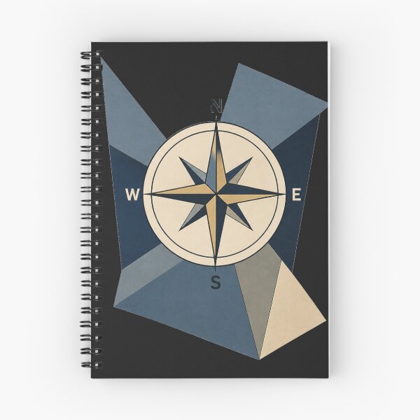 Item preview, Modern Compass Rose – Geometric Nautical Direction Art designed and sold by MWSailingClub.