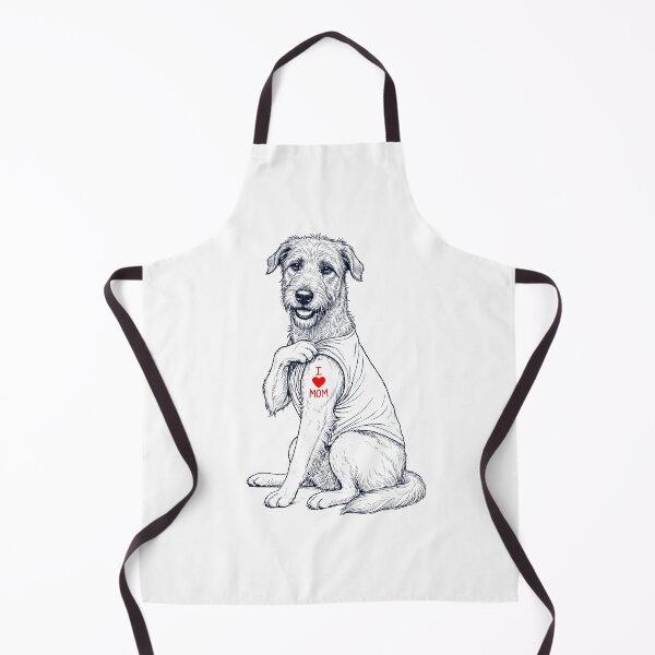 Item preview, Vintage Irish Wolfhound Mom Tattoo Dog Lover designed and sold by TerryConnells.