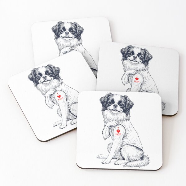 Item preview, Vintage Japanese Chin Mom Tattoo Dog Lover designed and sold by TerryConnells.