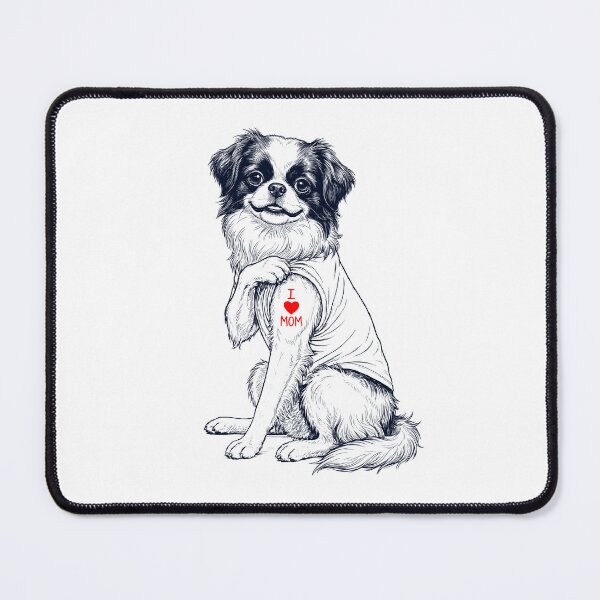 Item preview, Vintage Japanese Chin Mom Tattoo Dog Lover designed and sold by TerryConnells.