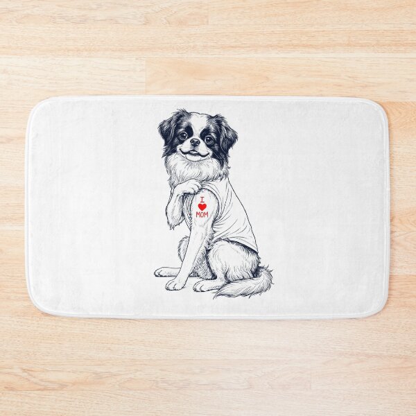 Item preview, Vintage Japanese Chin Mom Tattoo Dog Lover designed and sold by TerryConnells.