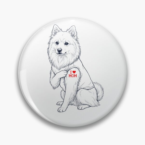 Item preview, Vintage Japanese Spitz Mom Tattoo Dog Lover designed and sold by TerryConnells.