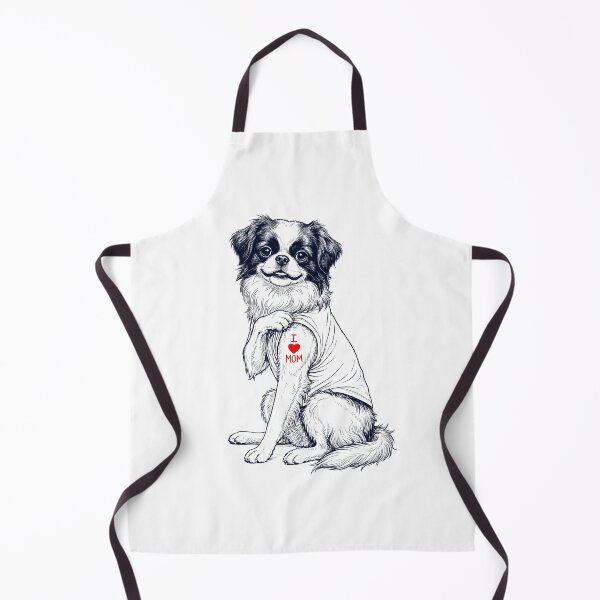 Item preview, Vintage Japanese Chin Mom Tattoo Dog Lover designed and sold by TerryConnells.