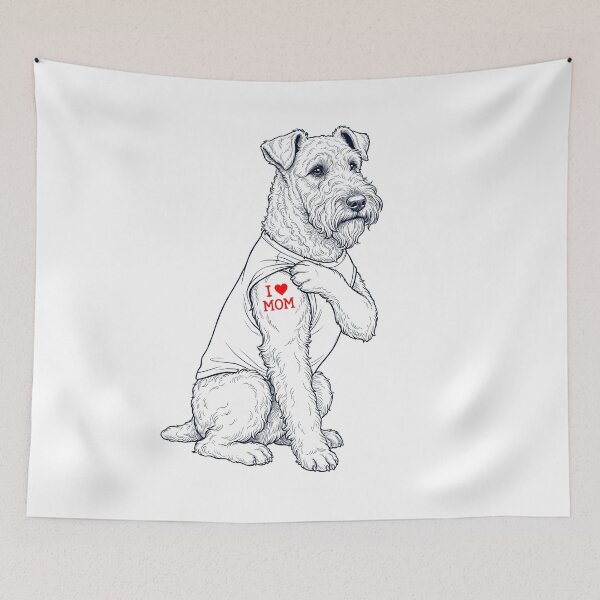 Item preview, Vintage Kerry Blue Terrier Mom Tattoo Dog Lover designed and sold by TerryConnells.