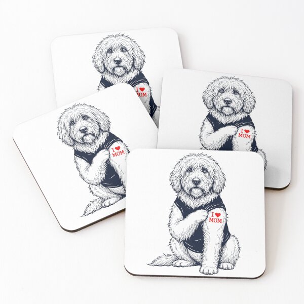 Item preview, Vintage Komondor Mom Tattoo Dog Lover designed and sold by TerryConnells.