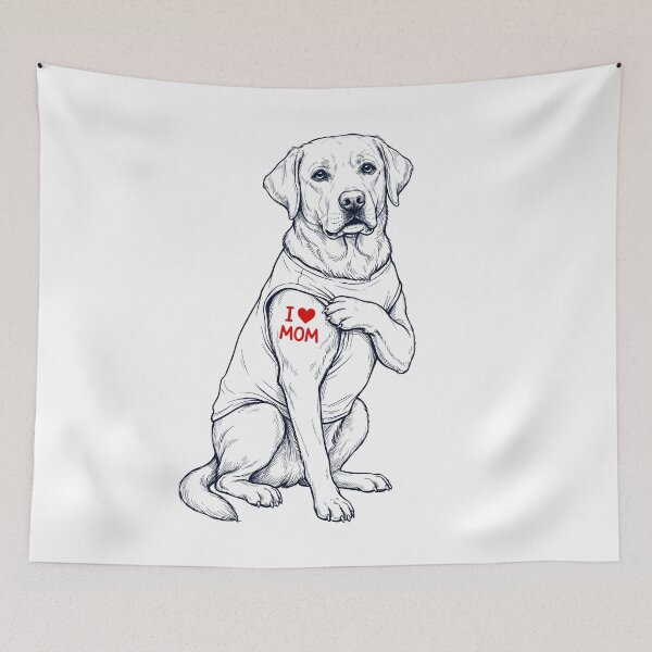 Item preview, Vintage Labrador Retriever Mom Tattoo Dog Lover designed and sold by TerryConnells.