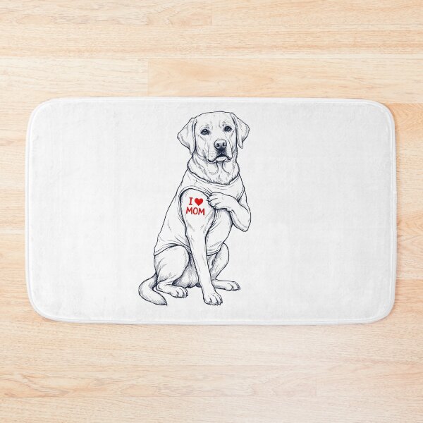 Artikelvorschau, Vintage Labrador Retriever Mama Tattoo Hundeliebhaber entworfen und verkauft von TerryConnells.