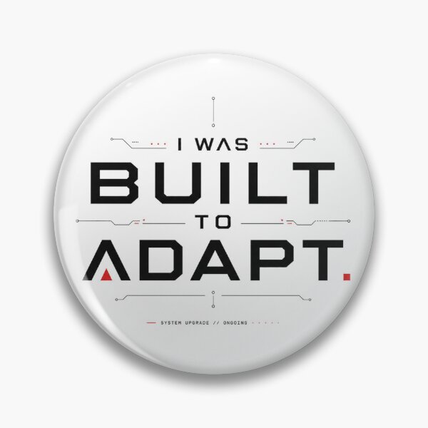 Item preview, I Was Built To Adapt Motivational Tech designed and sold by the-dovlat.