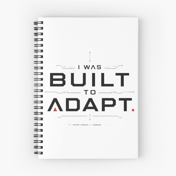 Item preview, I Was Built To Adapt Motivational Tech designed and sold by the-dovlat.