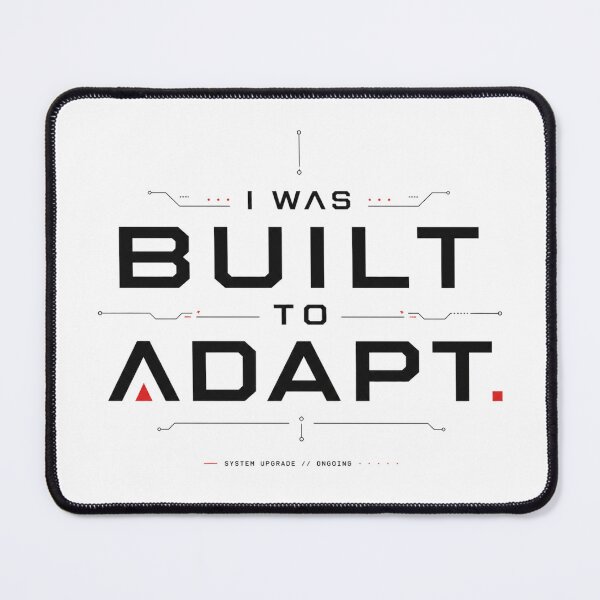 Item preview, I Was Built To Adapt Motivational Tech designed and sold by the-dovlat.