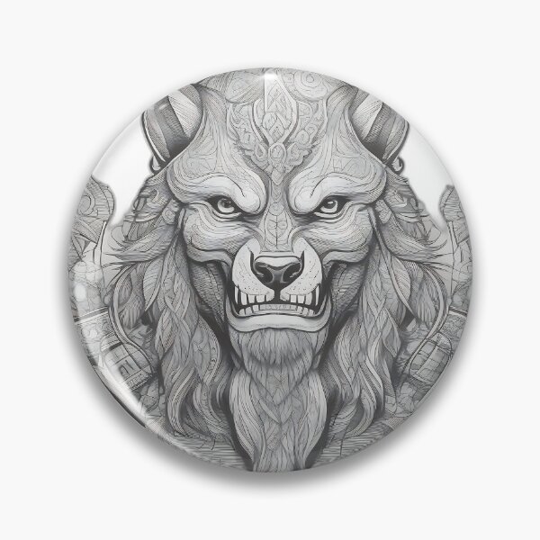 Item preview, Ulfhednar Viking Warrior - Berserker Wolf Spirit Etching designed and sold by DarkOriginArts.