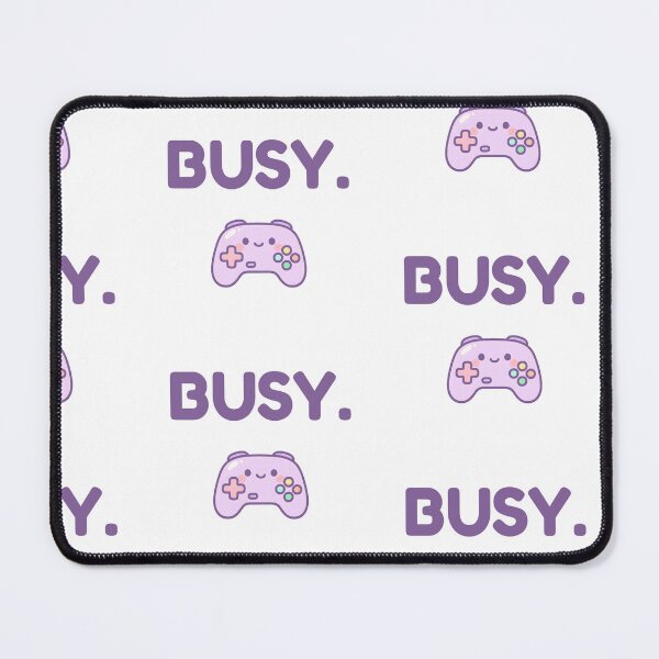 Item preview, BUSY Gaming Edition – Funny Gamer Status Design designed and sold by suuzuuhaa.