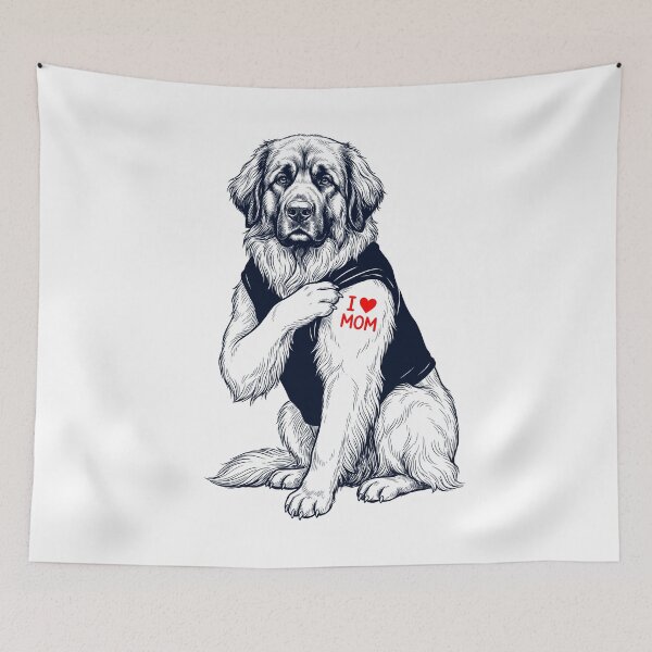Item preview, Vintage Leonberger Mom Tattoo Dog Lover designed and sold by TerryConnells.