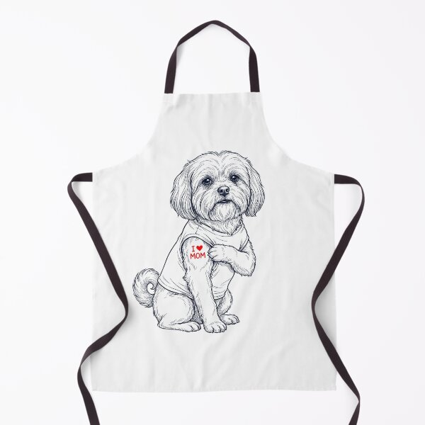 Item preview, Vintage Lhasa Apso Mom Tattoo Dog Lover designed and sold by TerryConnells.