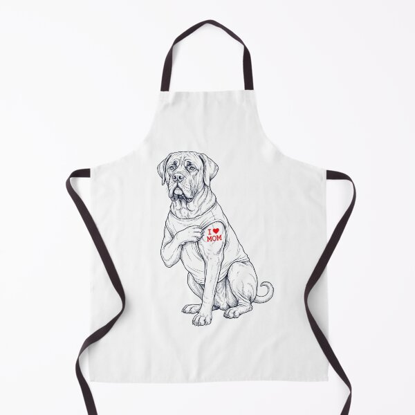 Artikelvorschau, Vintage Mastiff Mom Tattoo Hundeliebhaber entworfen und verkauft von TerryConnells.