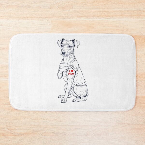 Artikelvorschau, Vintage Miniature Pinscher Mom Tattoo Hundeliebhaber entworfen und verkauft von TerryConnells.