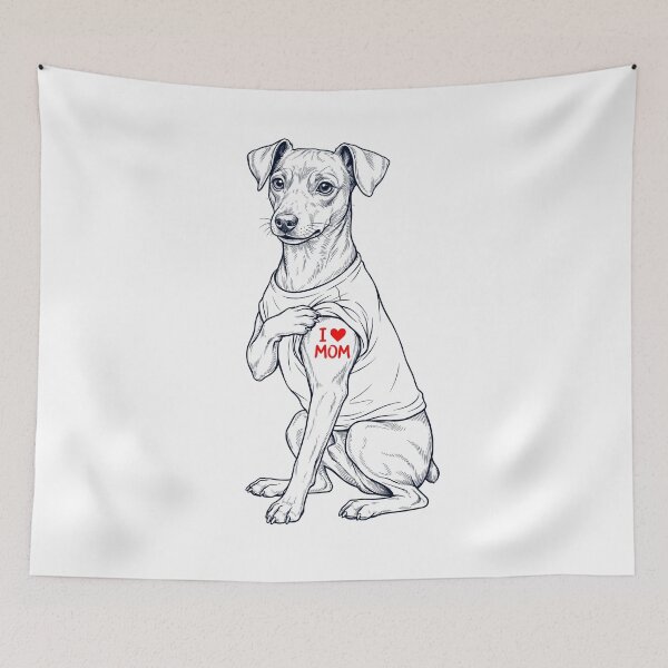 Item preview, Vintage Miniature Pinscher Mom Tattoo Dog Lover designed and sold by TerryConnells.