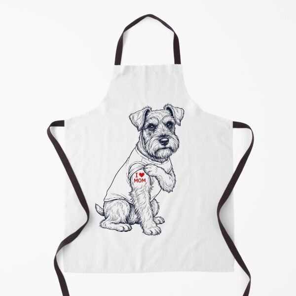 Artikelvorschau, Vintage Miniature Schnauzer Mom Tattoo Dog Lover entworfen und verkauft von TerryConnells.