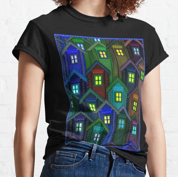 Blue Jeans Housing Compound (1) Classic T-Shirt