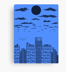 Blue Skyline Canvas Print