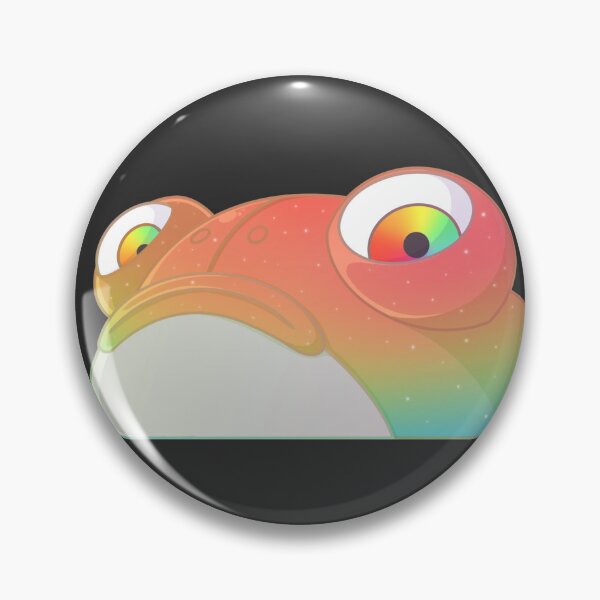 Item preview, Palia inspired Rainbow Frogbert - Bombastic Side eye designed and sold by FoxesAndFinnStudio.