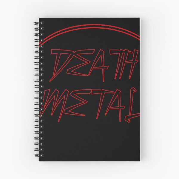 Item preview, Death Metal Typography Design Red Black designed and sold by FMH.