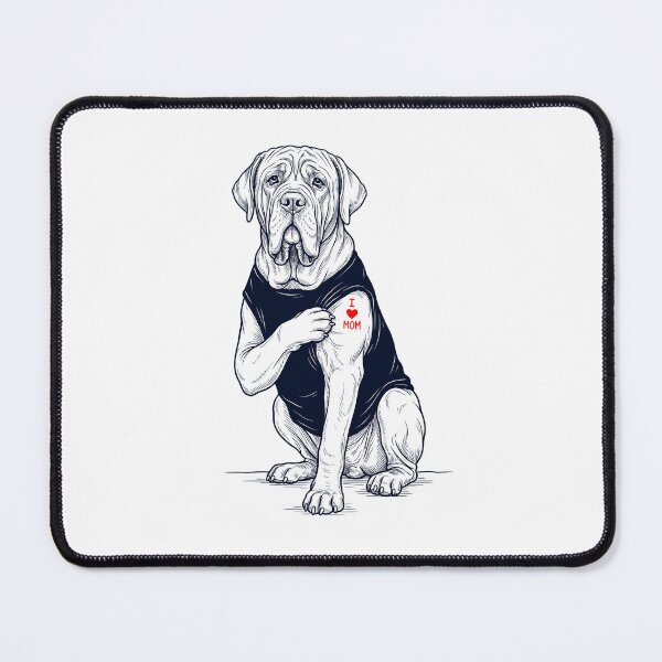 Item preview, Vintage Neapolitan Mastiff Mom Tattoo Dog Lover designed and sold by TerryConnells.