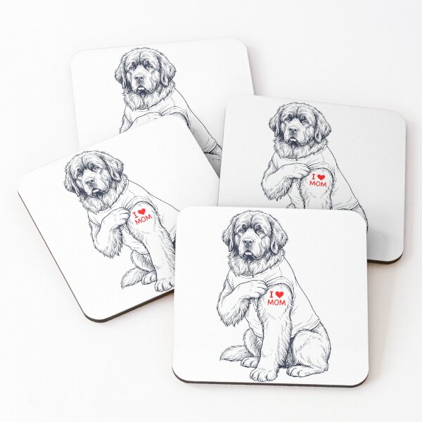 Item preview, Vintage Newfoundland Mom Tattoo Dog Lover designed and sold by TerryConnells.